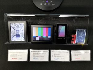 Reflective displays with Front light